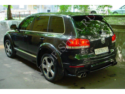 Volkswagen TOUAREG GP (03-07) Накладки на пороги JE DESIGN