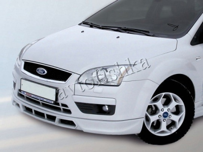 Ford Focus 2 (04 – 08) юбка FT переднего бампера